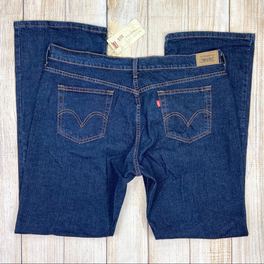 🌿 New LEVI’S Blue 515 Boot Cut Denim Jeans